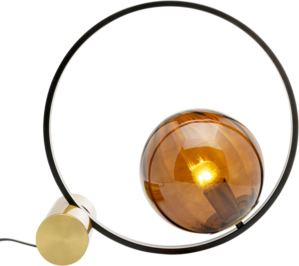 Tischleuchte schwarz - 40 cm - KARE Balance Circle