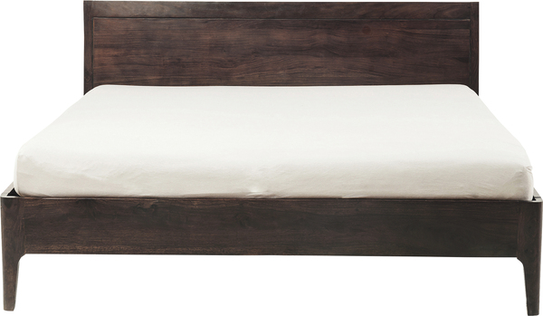 Holzbett braun - 180 x 200 cm - KARE Brooklyn Walnut