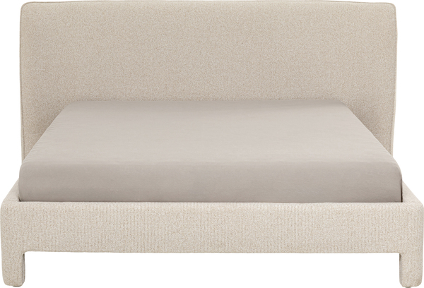 Bett creme - 160 x 200 cm - KARE Paul