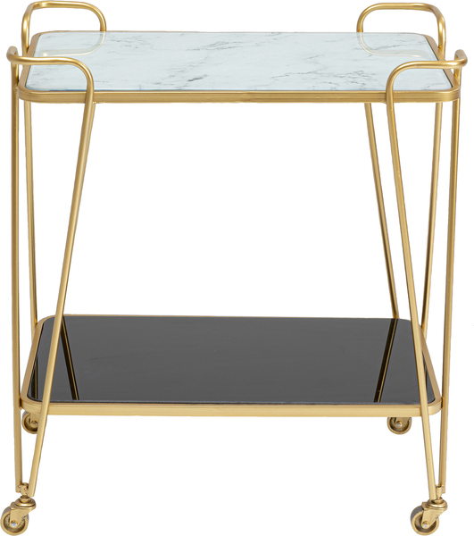 Servierwagen gold - KARE West Coast