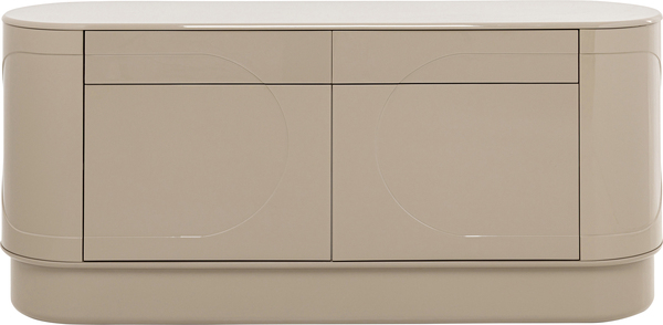Sideboard grau - 160 x 76 cm - KARE Groove Taupe