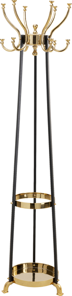 Garderobenständer gold - 166 cm - KARE Luna