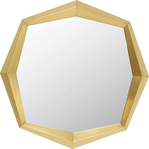 Wandspiegel gold - 80 x 80 cm - KARE Octagon Gold