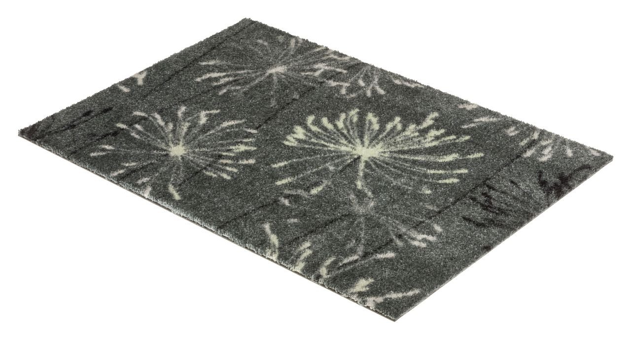 Schöner Wohnen Kollektion Fußmatte Pusteblume grau/mint, 50 x 70 cm, Manhattan 1689040001040