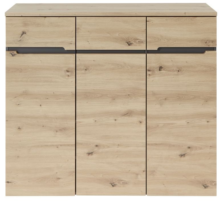 Innostyle Schuhschrank Memphis Artisan Eiche 120 x 107 cm
