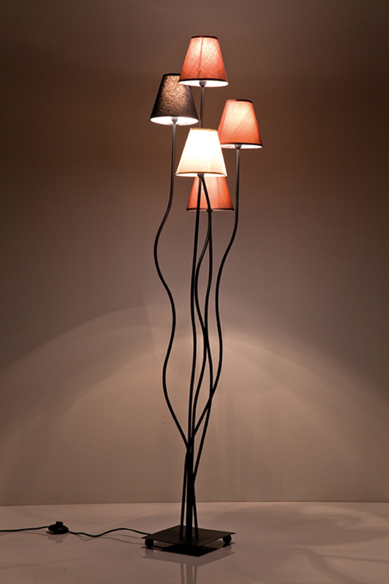 Stehleuchte braun - KARE Flexible Mocca Cinque