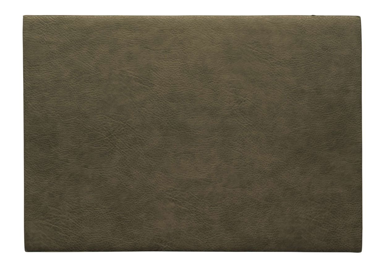 ASA Tischset Lederoptik khaki 46x33cm