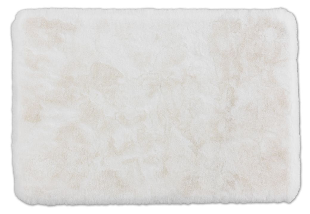 Schöner Wohnen Kollektion Badteppich Bali weiß 60 x 90 cm