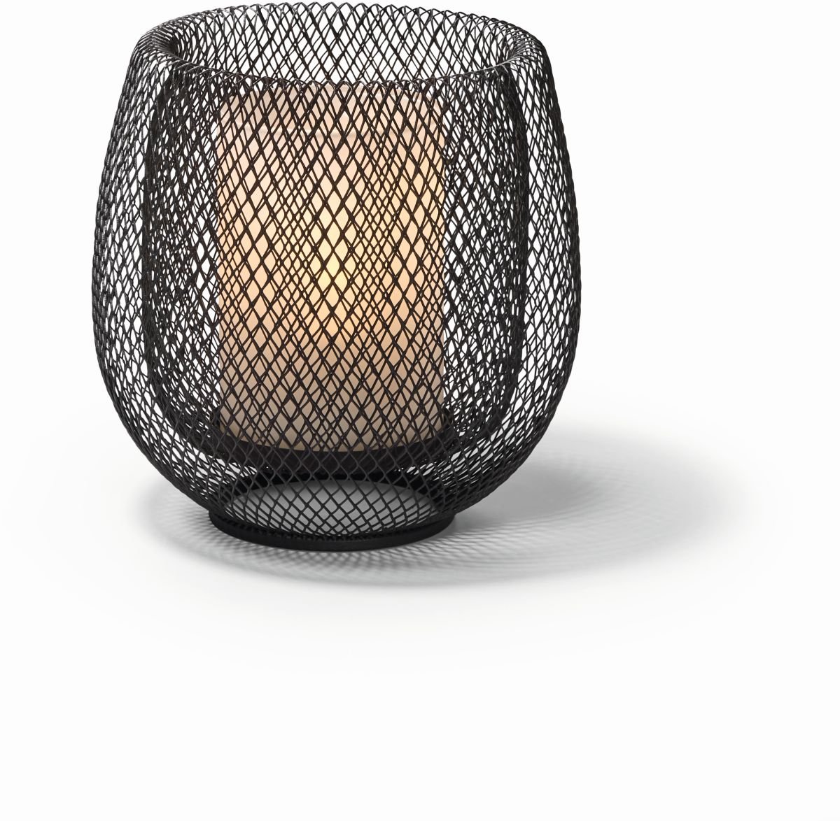 Philippi "Mesh" Leuchte + Glaszylinder , Ø 19,5 cm , 153011