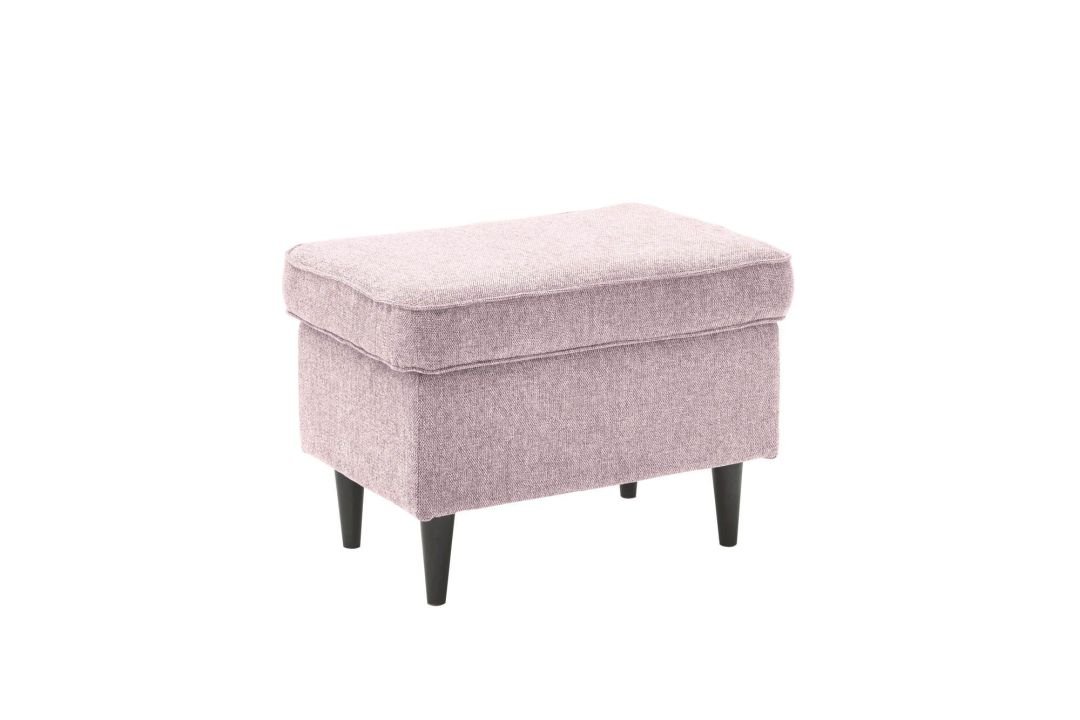 Black Red White Hocker Oskar flamingo 63 x 43 cm