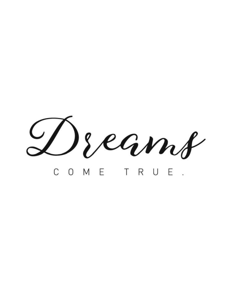 Reinders Wandbild 30x40  'Dreams Come True' , 84823