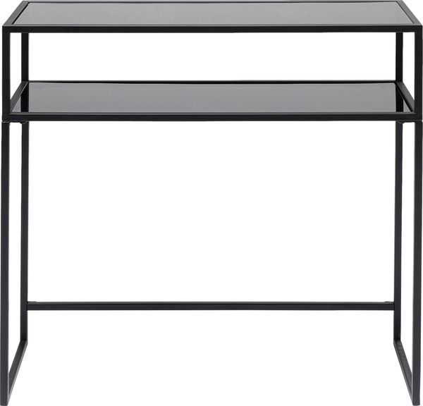 Konsole schwarz - 80 x 85 cm - KARE Loft Schwarz