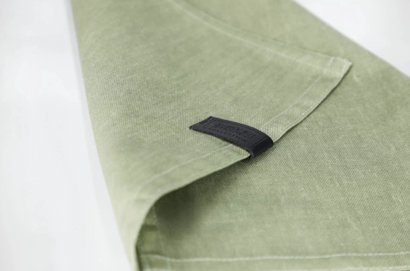 Schöner Wohnen Tischläufer Base 40x150 cm Khaki – Baumwolle, waschbar & modernes Design