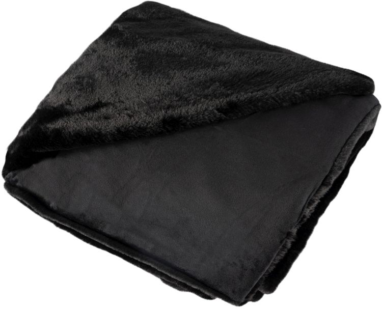 Lalee Kuscheldecke Heaven black 150 x 200 cm