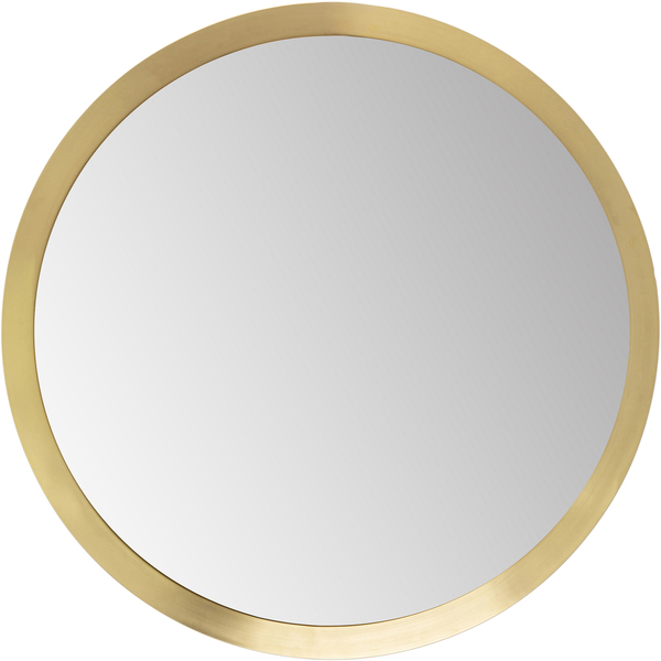 Wandspiegel gold - Ø100 cm - KARE Arezzo Brass