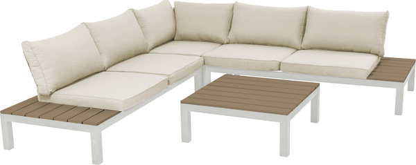 Sitzgruppe creme - KARE Holiday Beige (4/tlg.)
