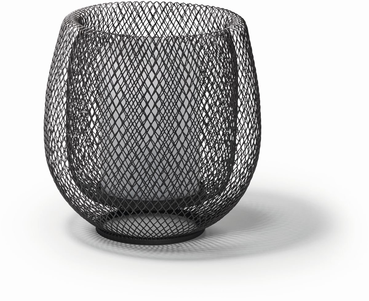 Philippi "Mesh" Leuchte + Glaszylinder , Ø 19,5 cm , 153011