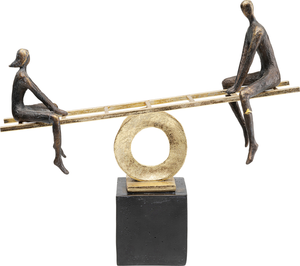 Deko Figur gold - KARE Balance
