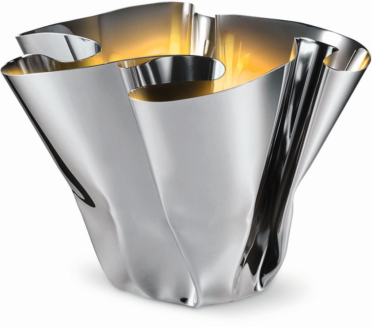 Philippi Windlicht Margeaux silber 12x17cm