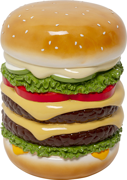 Hocker mehrfarbig - Ø36 cm - KARE Burger