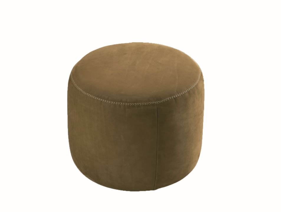 bullfrog Hocker Donna, Nubukleder Alpaca Curry, 1119-571 2600/08