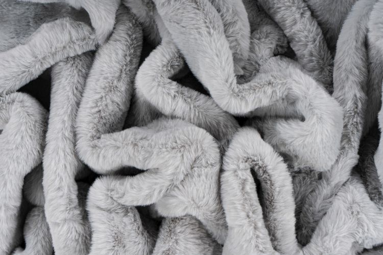Lalee Kuscheldecke Heaven silver 150 x 200 cm