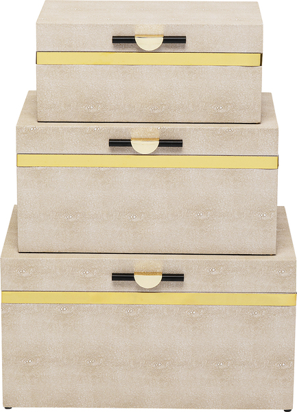 Box natur - KARE Classy (3/Set)