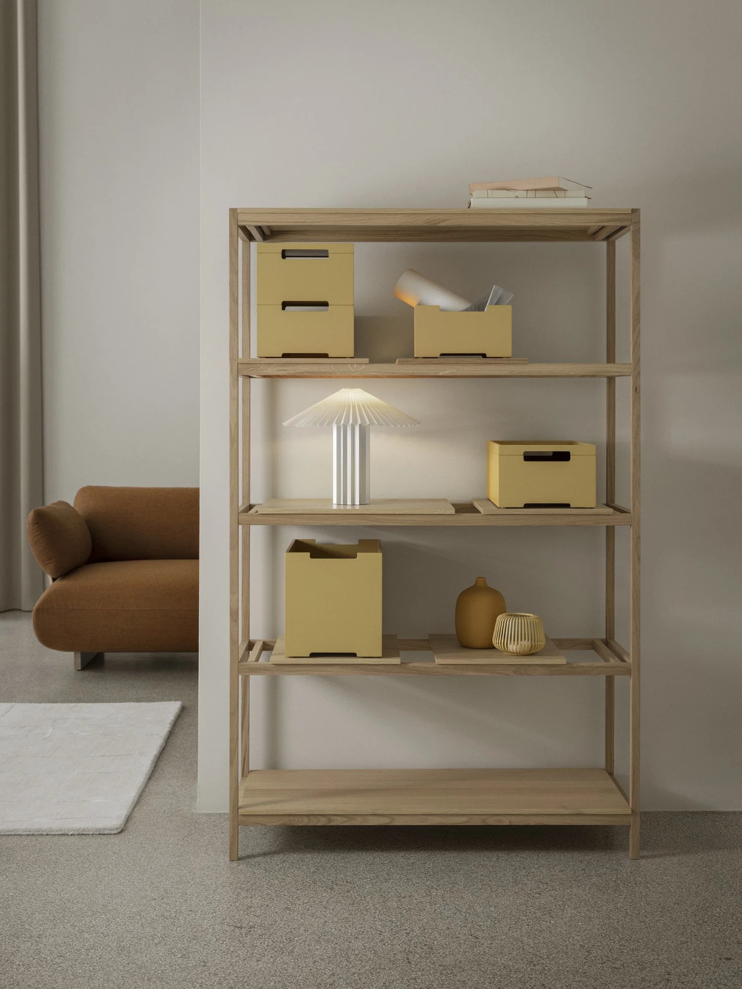 Laterne XS New Wheat - Ø14cm. Höhe: ca. 10,4cm - Blomus Lito