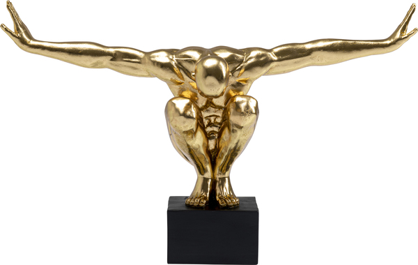 Deko Figur gold - KARE Athlete XL Gold