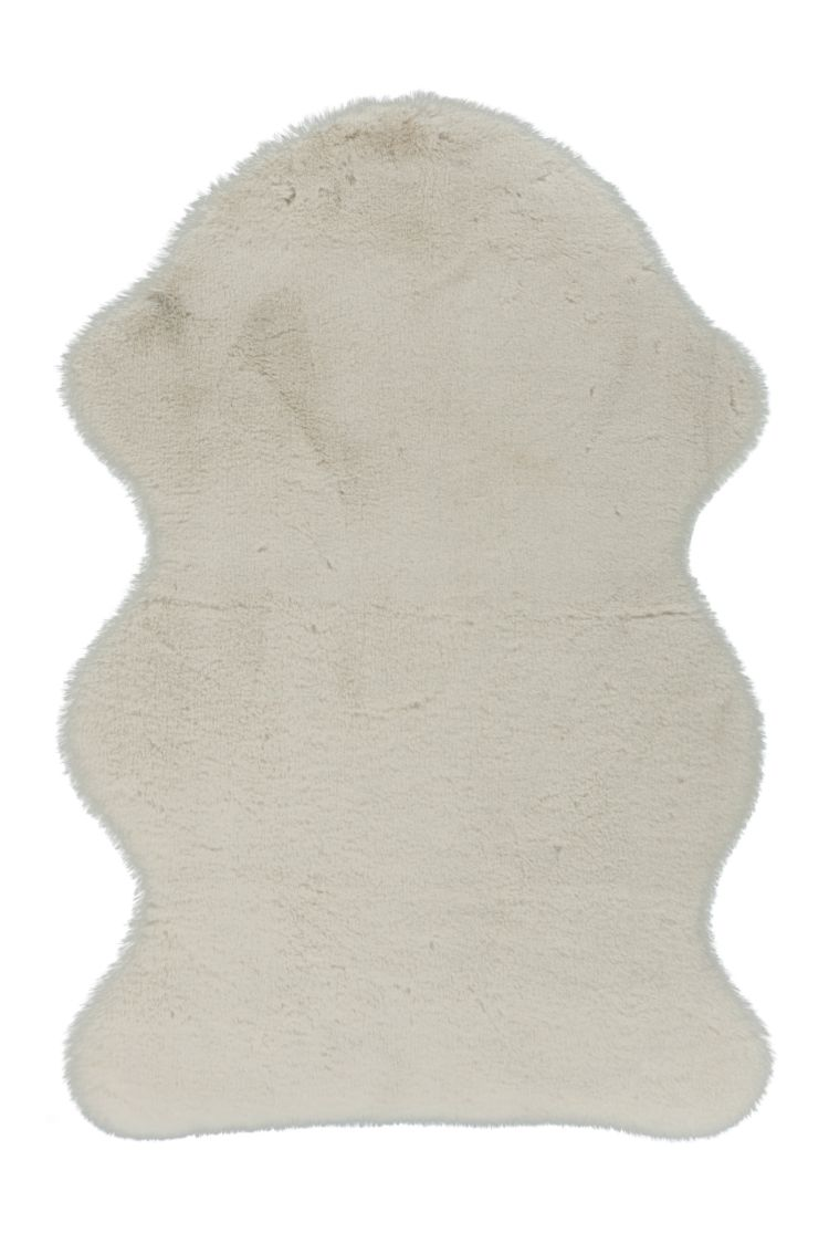 Lalee Teppich Cosy elfenbein 60 x 90 cm