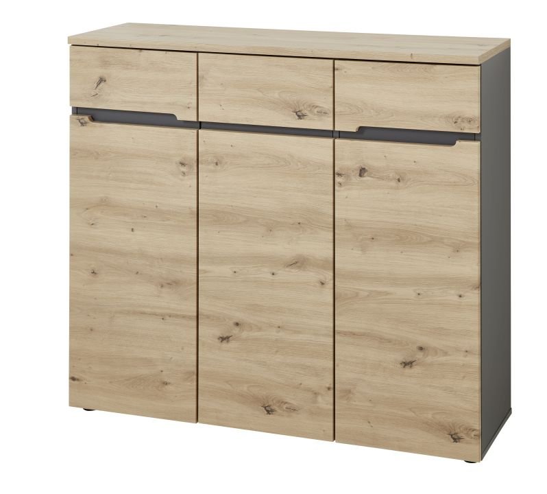Innostyle Schuhschrank Memphis Artisan Eiche 120 x 107 cm