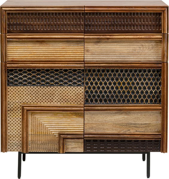 Highboard braun - KARE Gino 100x110cm