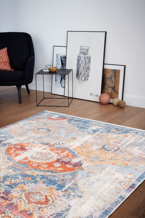 Schöner Wohnen Kollektion Teppich Orient silber, 133 x 185 cm, Mystik 6305092192004