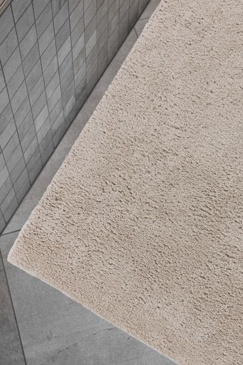 Schöner Wohnen Kollektion Badteppich Uni Beige , 60 x 90 cm, 1940055190006/18861