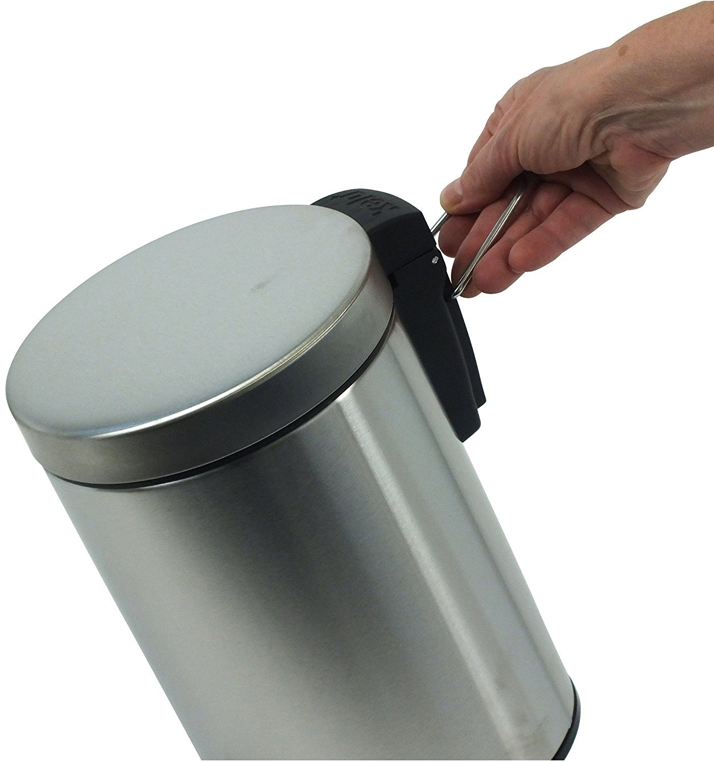 Kosmetikeimer 3L silber matt - Kela Torre