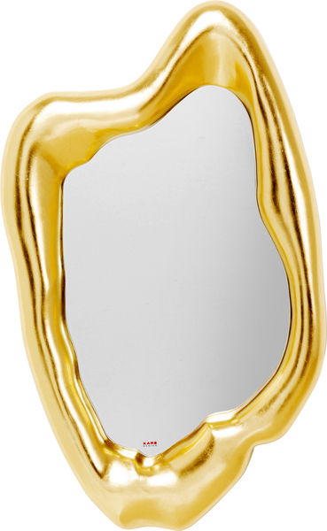 Spiegel gold - 117 x 68 cm - KARE Hologram Gold