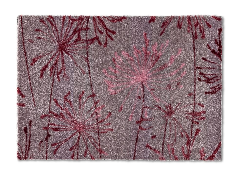 Schöner Wohnen Kollektion Fußmatte Pusteblume grau/rose, 67 x 100 cm, Manhattan 1689068001042