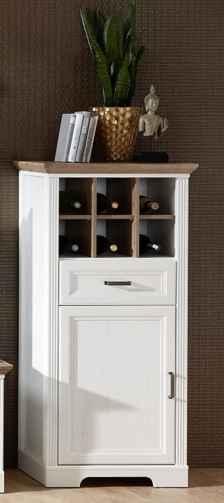 Innostyle Kommode Jasmin weiß 66 x 136 cm