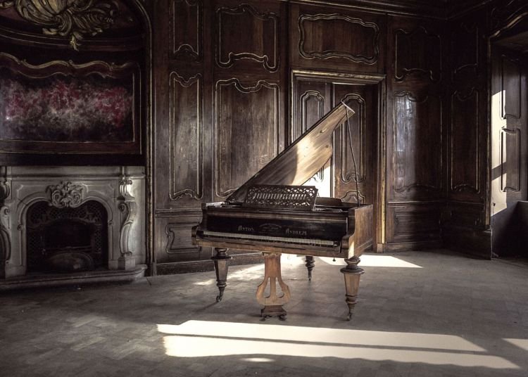 Reinders Wandbild 100x140 ' Eric Baak - piano ' , ADB29387