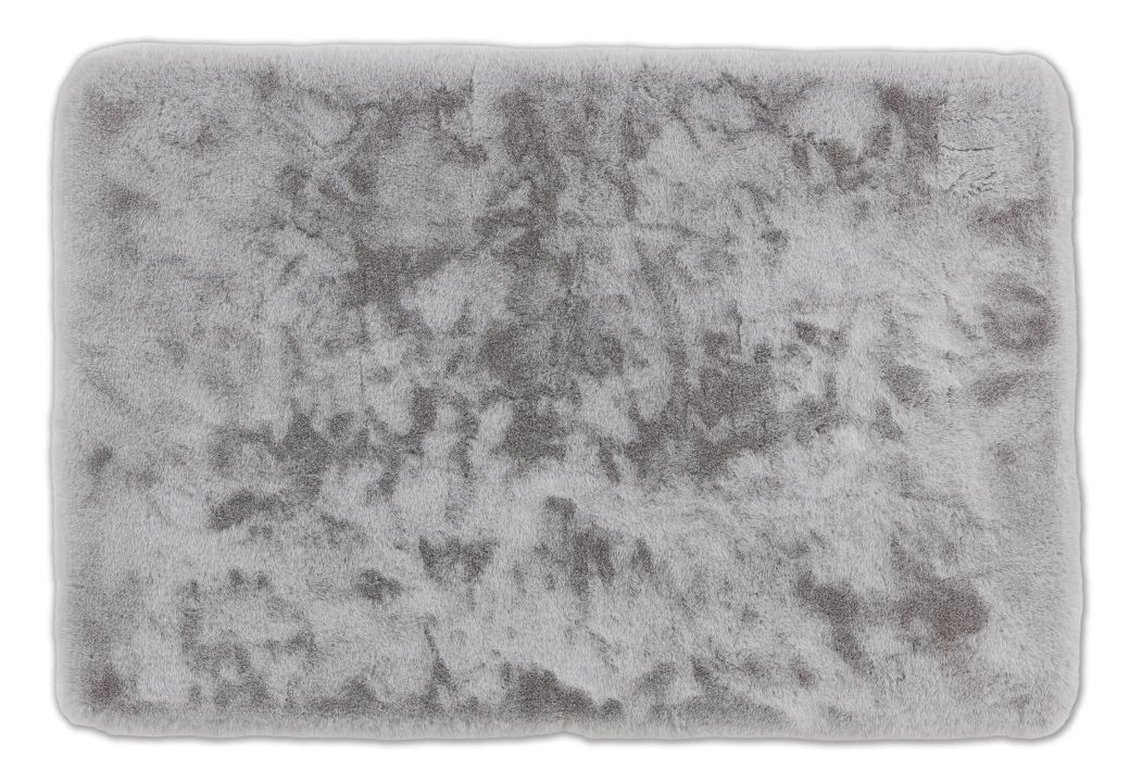 Schöner Wohnen Kollektion Badteppich Bali silber 67 x 110 cm
