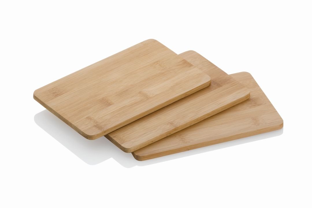 Kela Schneidebrett-Set 3tlg. Katana Bambus 22 x 14 cm