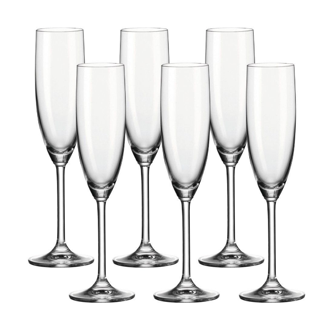 Leonardo Sektglas 6er Set Daily 200 ml
