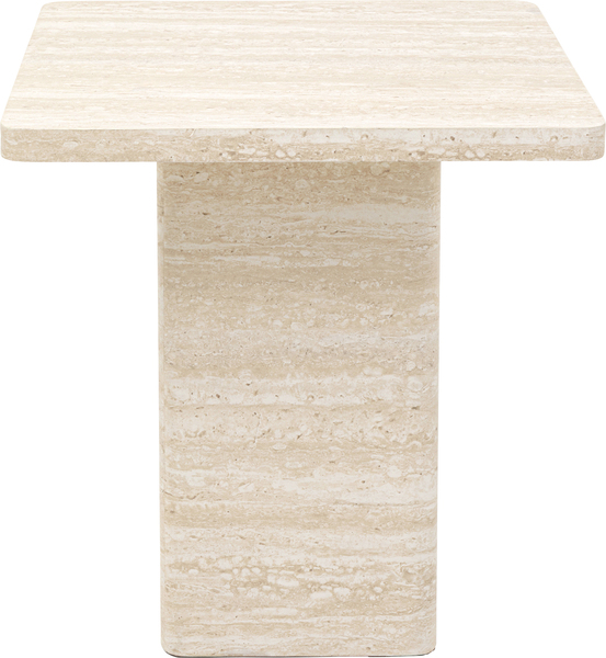 Beistelltisch beige - 50 x 50 cm - KARE Travi