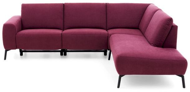 Carina Wohnlandschaft Vino bordeaux 270 x 223 cm