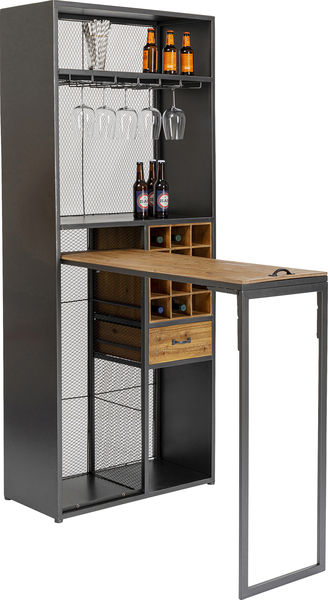 Barschrank grau - 80 x 201 cm - KARE Vinoteca