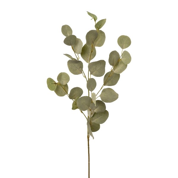 Gasper Kunstblume Eukalypthuszweig grau 90 cm