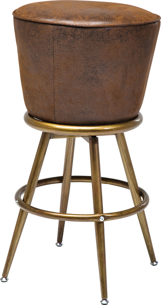 Barhocker braun - KARE Lady Rock Vintage