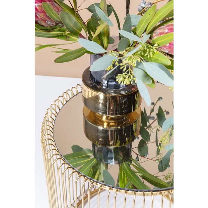 Beistelltisch 2er-Set gold - KARE Wire Brass (2/Set)