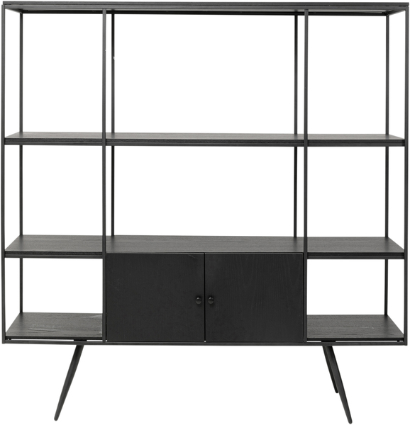 Regal schwarz - 180 x 183 cm - KARE Cosy Sixties Schwarz