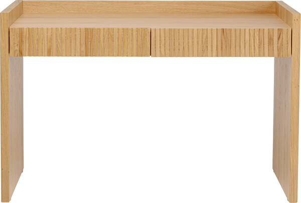 Schreibtisch hellbraun - 121 x 80 cm - KARE Brighton